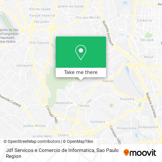 Jdf Servicos e Comercio de Informatica map