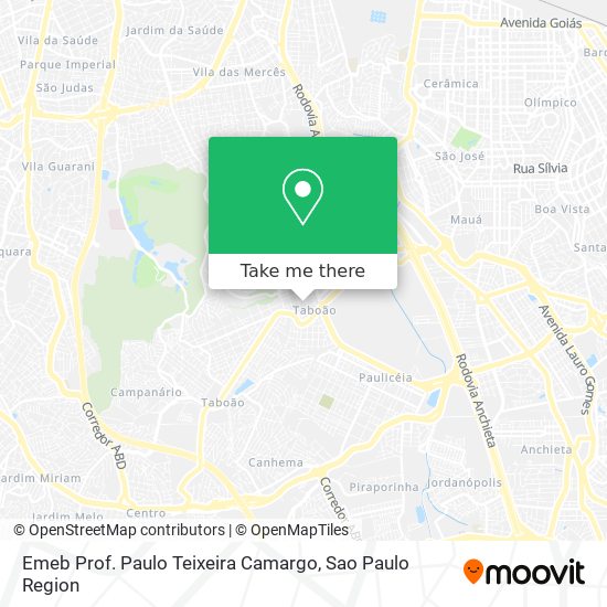 Emeb Prof. Paulo Teixeira Camargo map