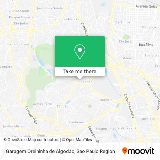 Garagem Orelhinha de Algodão map