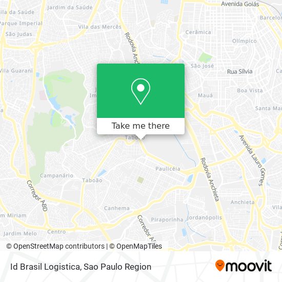 Id Brasil Logistica map