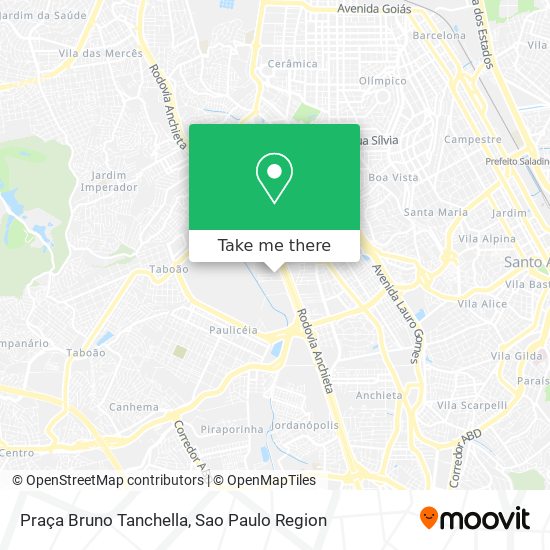 Praça Bruno Tanchella map