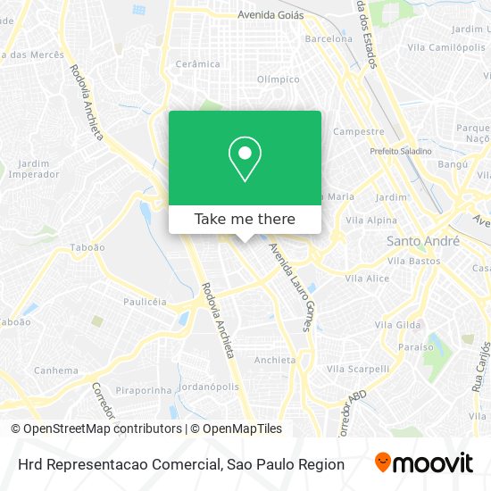 Hrd Representacao Comercial map