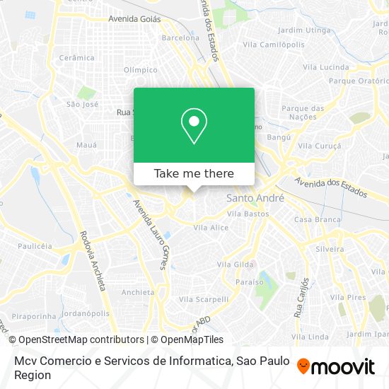 Mcv Comercio e Servicos de Informatica map