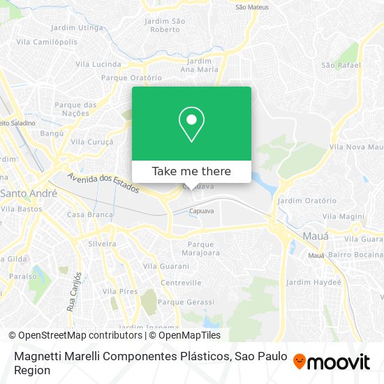Magnetti Marelli Componentes Plásticos map