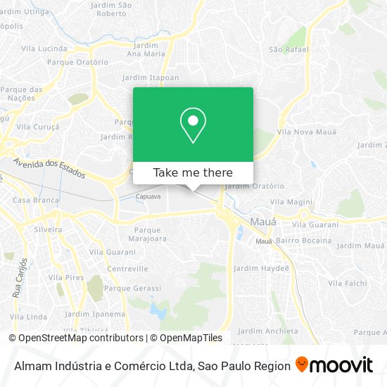Almam Indústria e Comércio Ltda map