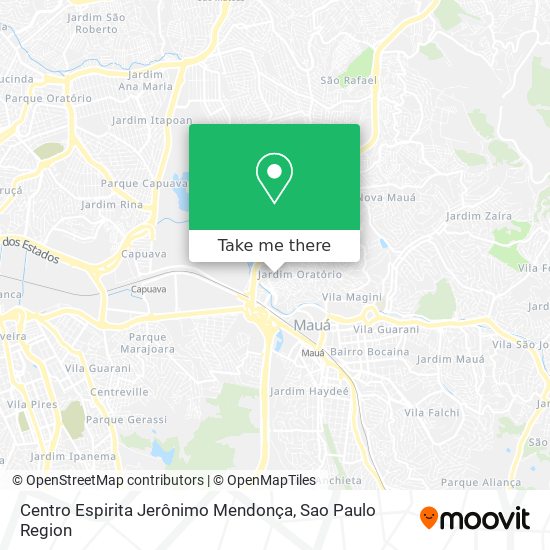 Centro Espirita Jerônimo Mendonça map