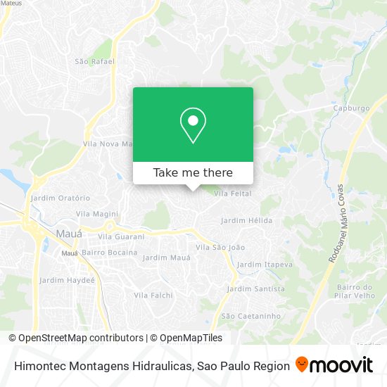 Mapa Himontec Montagens Hidraulicas