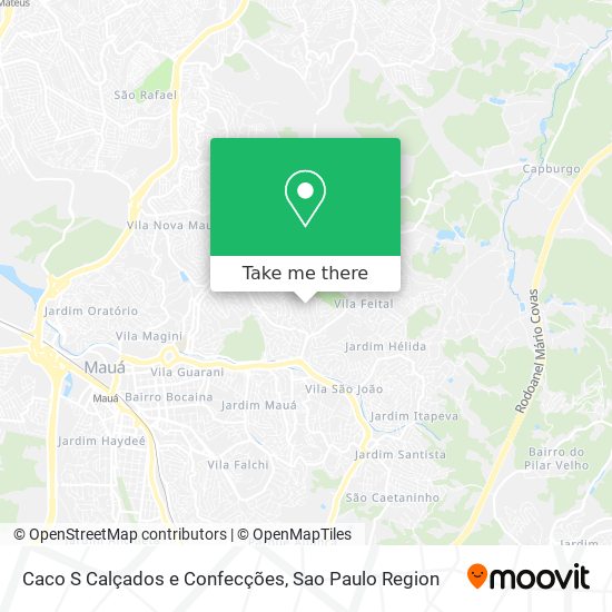 Caco S Calçados e Confecções map