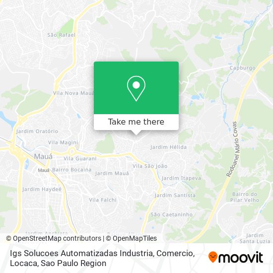 Igs Solucoes Automatizadas Industria, Comercio, Locaca map