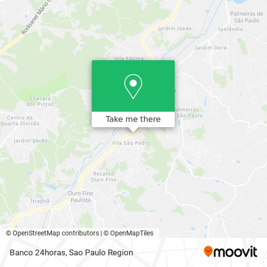 Banco 24horas map