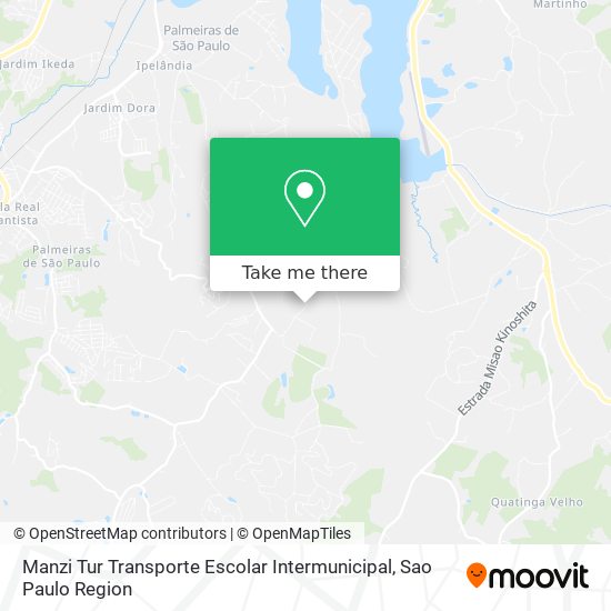 Manzi Tur Transporte Escolar Intermunicipal map
