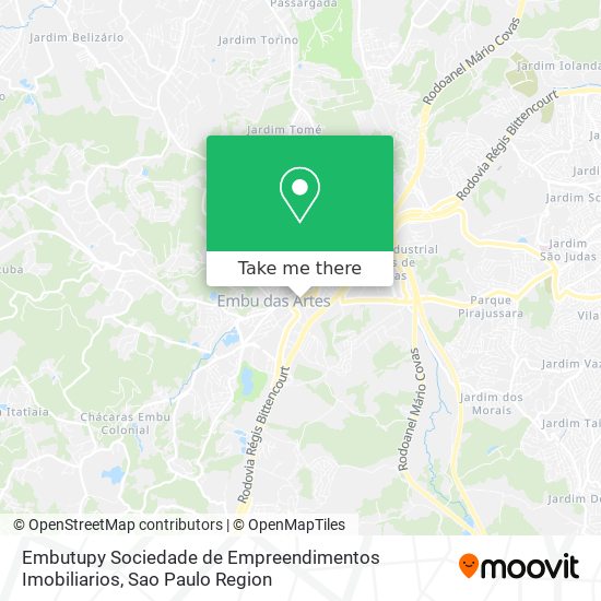 Embutupy Sociedade de Empreendimentos Imobiliarios map