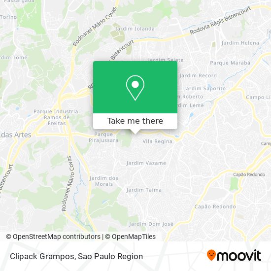 Clipack Grampos map