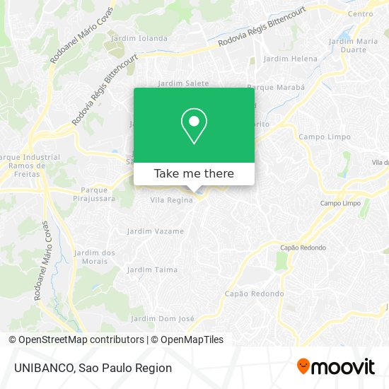 UNIBANCO map