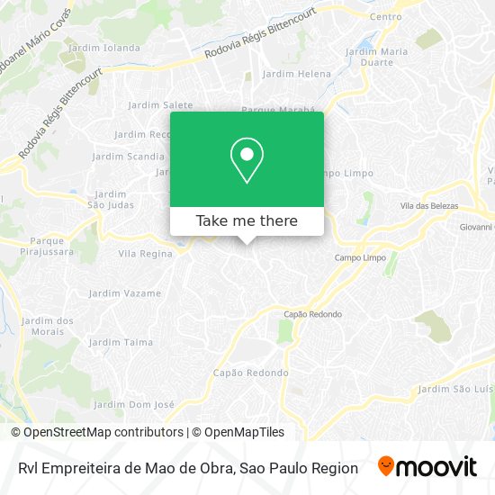 Rvl Empreiteira de Mao de Obra map