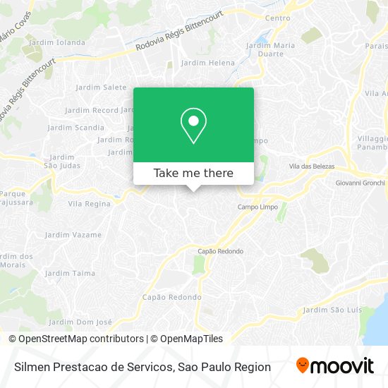 Silmen Prestacao de Servicos map