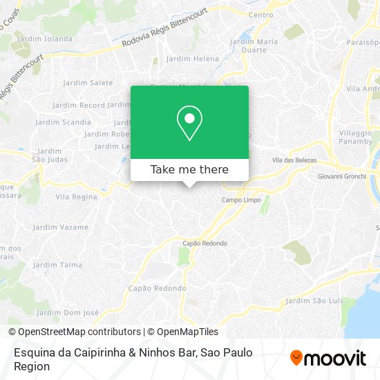 Esquina da Caipirinha & Ninhos Bar map