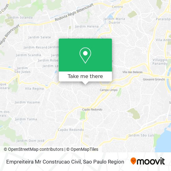 Empreiteira Mr Construcao Civil map