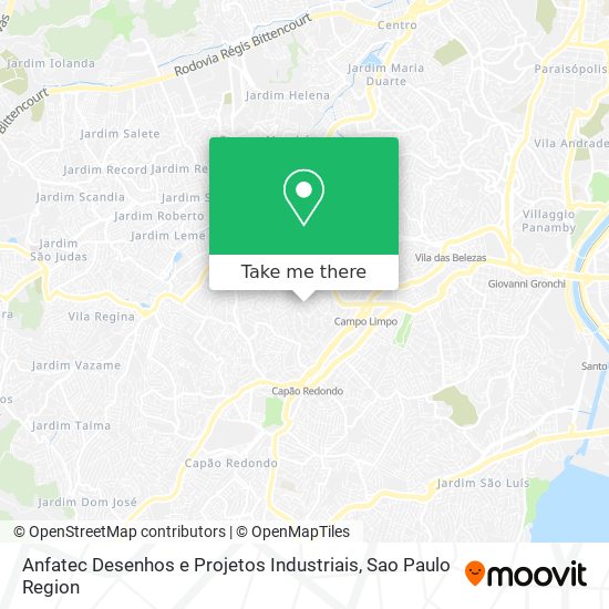 Anfatec Desenhos e Projetos Industriais map