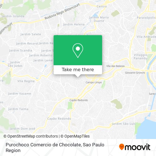 Purochoco Comercio de Chocolate map