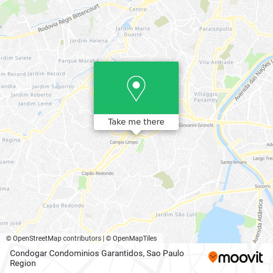 Condogar Condominios Garantidos map