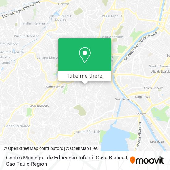 Centro Municipal de Educação Infantil Casa Blanca I map