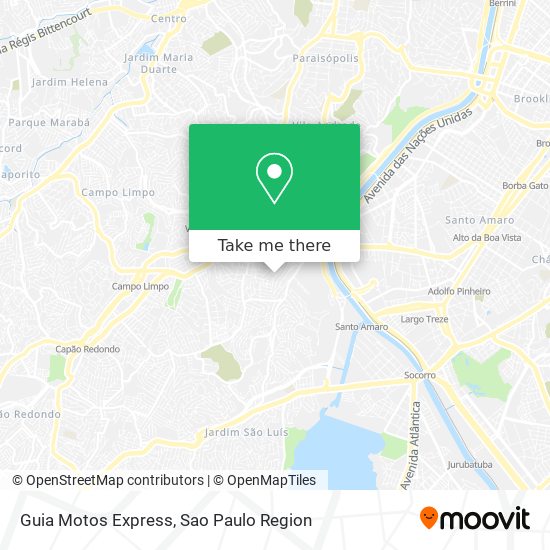 Guia Motos Express map