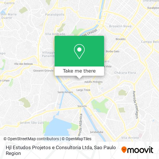 Hjl Estudos Projetos e Consultoria Ltda map
