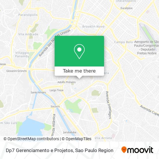 Dp7 Gerenciamento e Projetos map