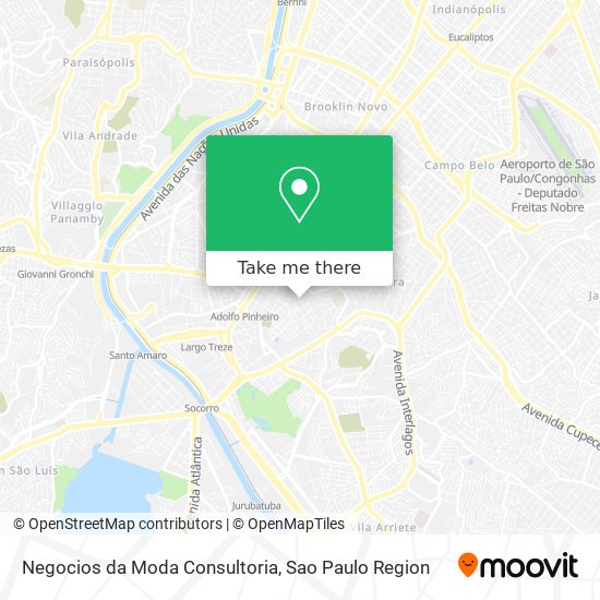 Negocios da Moda Consultoria map