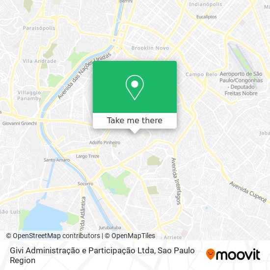 Givi Administração e Participação Ltda map