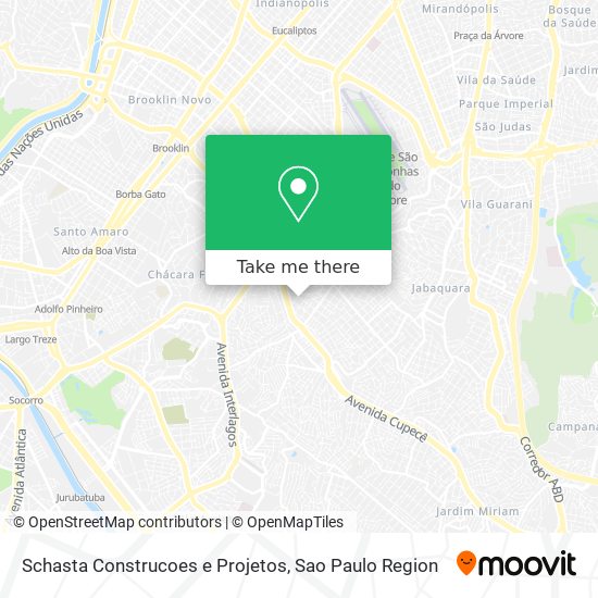 Mapa Schasta Construcoes e Projetos