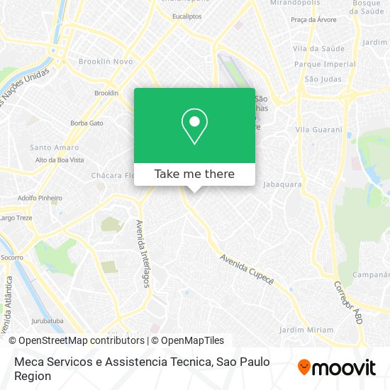 Meca Servicos e Assistencia Tecnica map