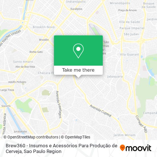 Brew360 - Insumos e Acessórios Para Produção de Cerveja map