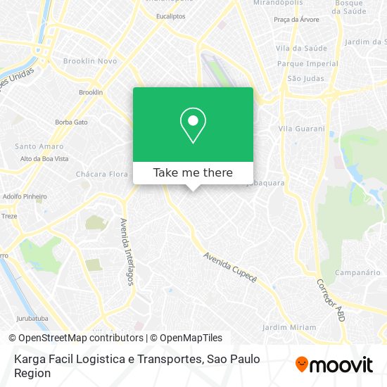 Karga Facil Logistica e Transportes map