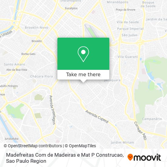 Mapa Madefreitas Com de Madeiras e Mat P Construcao