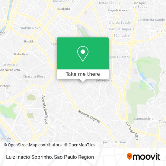 Mapa Luiz Inacio Sobrinho