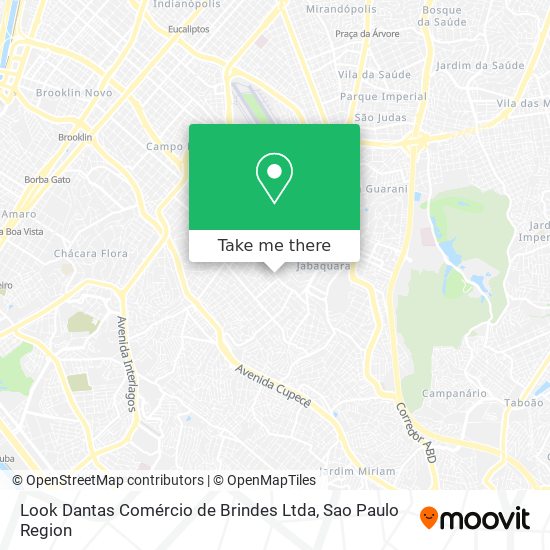 Look Dantas Comércio de Brindes Ltda map