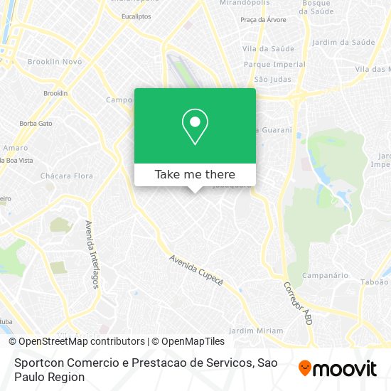 Sportcon Comercio e Prestacao de Servicos map