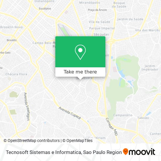 Tecnosoft Sistemas e Informatica map