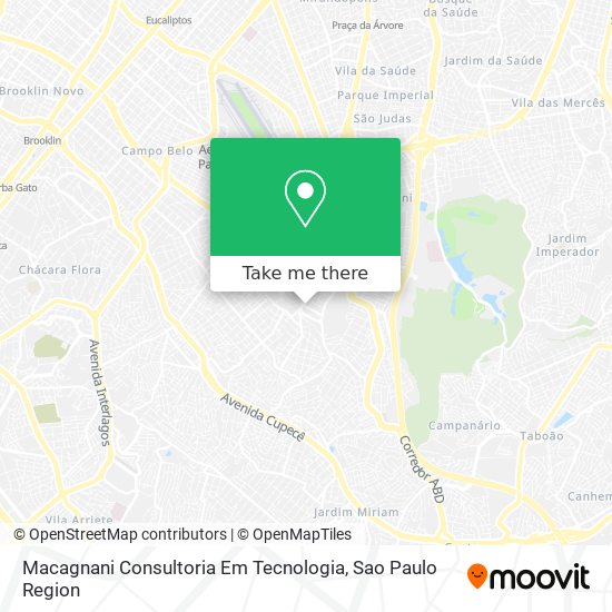 Macagnani Consultoria Em Tecnologia map