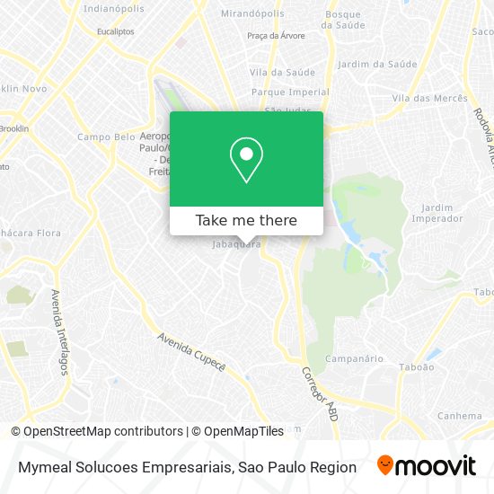 Mymeal Solucoes Empresariais map