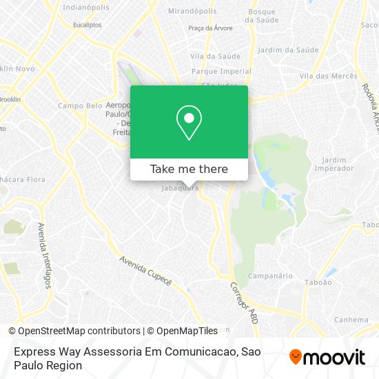 Mapa Express Way Assessoria Em Comunicacao