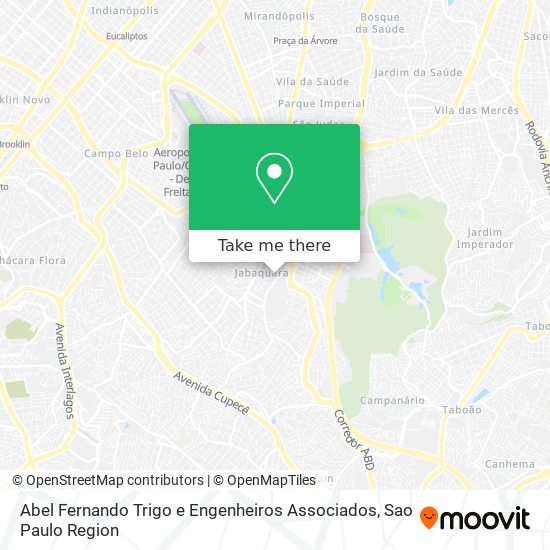 Abel Fernando Trigo e Engenheiros Associados map