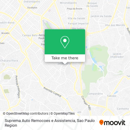 Suprema Auto Remocoes e Assistencia map