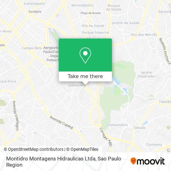 Montidro Montagens Hidraulicas Ltda map