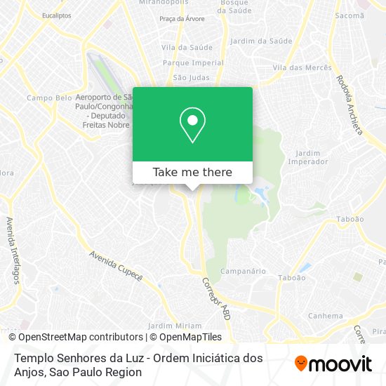 Templo Senhores da Luz - Ordem Iniciática dos Anjos map