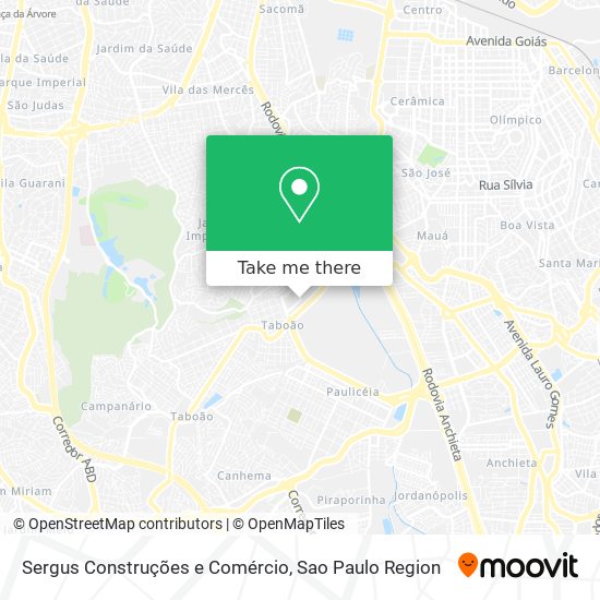Sergus Construções e Comércio map