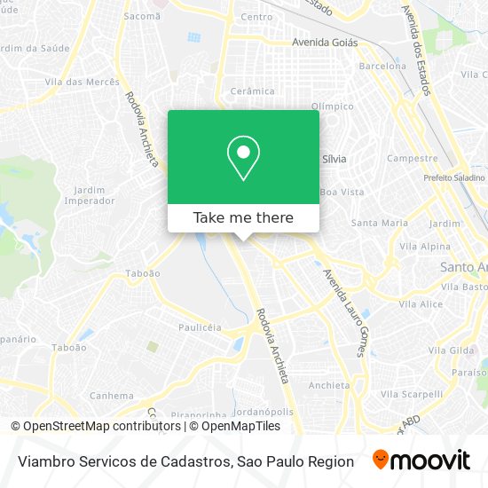 Viambro Servicos de Cadastros map