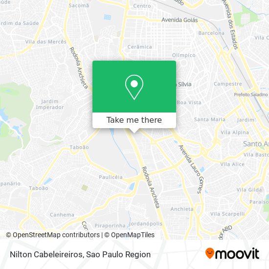 Nilton Cabeleireiros map